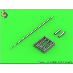 1/48 Mikoyan MiG-19S (Farmer C) - 23mm Gun Barrels Set & Pitot Tube