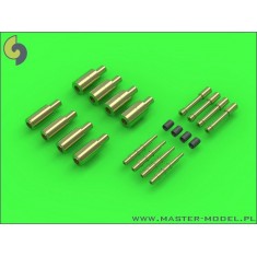 1/48 Fairey Firefly Hispano 20mm Cannons with Uncovered Barrels (4pcs)