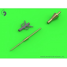 1/48 Mikoyan MiG-31 Foxhound Turned Brass Pitot Tube