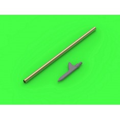1/48 WWII US Pitot Tube "Shark-fin" Type Probe for P-36/39/40/47/A-36/B-239/T-6/B-25