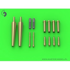 1/48 Spitfire Mk.IIb/Vb Hispano 20mm Cannons in Fairings for Eduard kits
