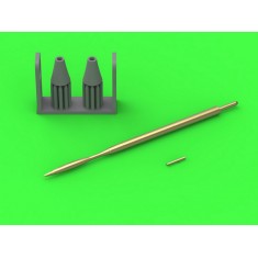 1/48 SEPECAT Jaguar GR.1 Early Pitot Tube with Resin Adaptor and AOA Probe for Airfix Kit