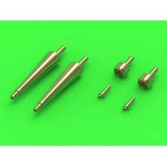 1/48 Spitfire Mk.IXe/XVIe Early Conical Hispano 20mm and Browning .50 Cal for Airfix