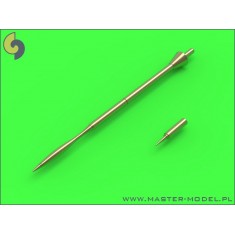 1/72 IAI Kfir Pitot Tube & Angle of Attack Probe (Turned Brass)