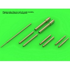 1/72 Fw 190 A2-A5 Armament Set (MG 17, MG FF, MG 151) & Pitot Tube for Eduard kits