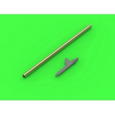 1/72 WWII US Pitot Tube "Shark-fin" Type Probe for P-36/39/40/47/A-36/B-239/T-6/B-25
