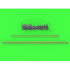 1/16 Leopard 2 A7V Antenna Comrod VHF3088VM Straight Version (2pcs)
