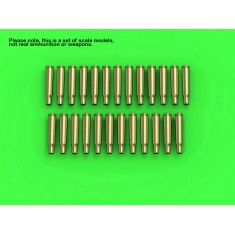 1/35 Browning .50 Caliber (12.7mm) Empty Shells (25pcs)