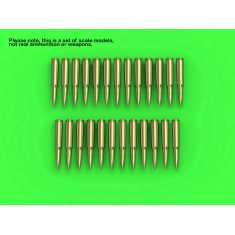 1/35 Browning .50 Caliber (12.7mm) Cartridges (25pcs)