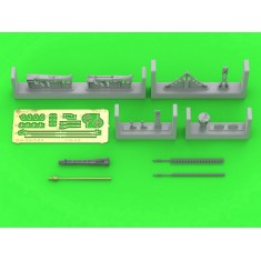 1/35 German Machine Gun 7.92mm MG-42 (brass, resin and PE parts)