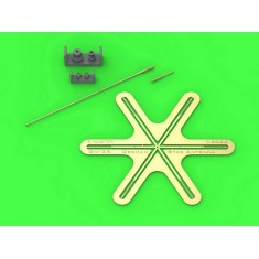 1/35 WWII German 1.8m Star Antenna for Command Tanks (1pc)