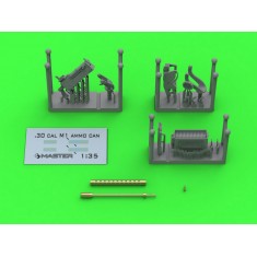 1/35 Browning M1919 E6160 for Mount E.G. On M4 Sherman Tank / T17E1 Staghound
