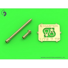 1/72 Polish Light Tank 7TP 37mm Bofors wz.36 Gun Barrel and Signal Horn