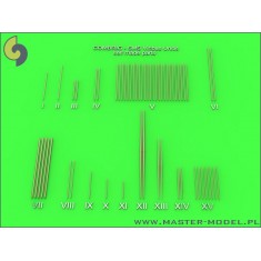 1/350 SMS Viribus Unitis - Masts, Yards and other turned parts set for Combrig model