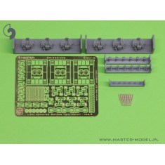 1/350 USN 40mm/56 Bofors Twin Mount Ver.2 with Mk-51 Director (6pcs)