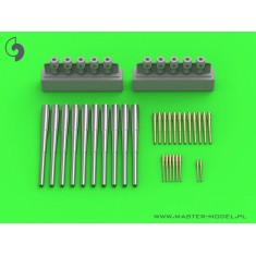 1/350 SMS Seydlitz Armament: Barrels with Mounts for Hobby Boss Kits