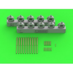 1/350 HMS Naiad Armament Barrels for Trumpeter kit
