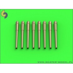 1/700 USN 16in/45 (40.6 cm) Mark 1 Barrels for Turrets w/Blastbags (8pcs)