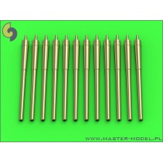 1/700 USN 14in/50 (35.6 cm) Barrels (12pcs) for Turrets without Blastbags for BB-40/BB-43