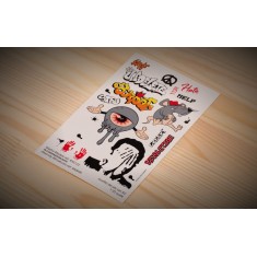 1/35 Graffiti Decals set #2