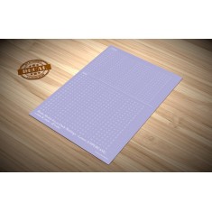 Chalk Markings: 1.5mm / 2mm Letters (UPPERCASE) for All Scales