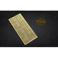 1.25mm - 3mm Brass Strips PE #B (0.10mm thickness) for All Scales