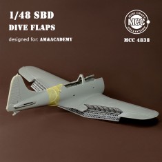 1/48 SBD Dauntless Dive Flaps for Academy kit