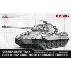 1/72 German Heavy Tank Sd.Kfz.182 King Tiger (Porsche Turret)