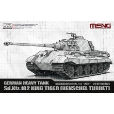 1/72 German Heavy Tank Sd.Kfz.182 King Tiger (Henschel Turret)