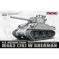 1/72 US M4A3 (76)W Sherman Medium Tank