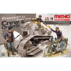 1/35 French FT-7 Light Tank Crew and Orderly (3 Figures)