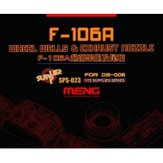 1/72 Convair F-106A Delta Dart Wheel Wells and Exhaust Nozzle