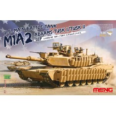 1/35 US Main Battle Tank M1A2 SEP Abrams Tusk I/Tusk II Meng TS026