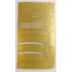 1/72 Sukhoi Su-27 Flanker Detail Set for Zvezda kit (1 Photo-etched Sheet)