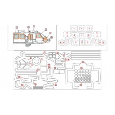 1/48 B-58 Hustler Masks for Revell/Monogram kit