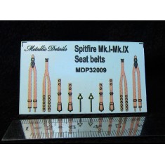 1/32 Spitfire Mk.I-Mk.IX Seatbelts 3D Decals