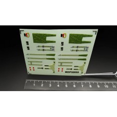 1/32 Martin-Baker Mk.9 Ejection Seat Seatbelt Decals for 2 Seats