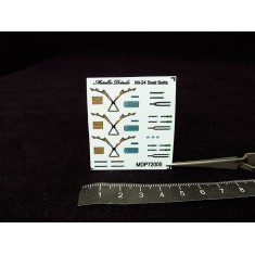 1/72 Mil Mi-24 Helicopter Seatbelts