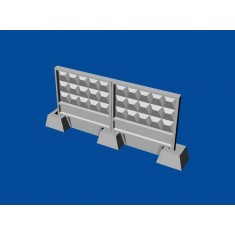 1/144 Russian Concrete Fence PO-3m