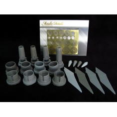 1/144 Lockheed C-5B Galaxy Engines for Roden kits
