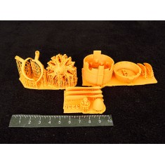 1/32 Fiat CR42 Falco Cowling and Engine A.74 for ICM kits