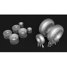 1/32 UH-60 Black Hawk Wheels