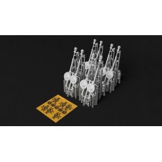 1/32 Soviet DA-2 7.62mm Twin Aircraft Machine Guns (4pcs)