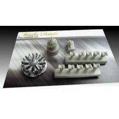 1/48 Pratt and Whitney R-985 Wasp Junior Engine for ICM kit