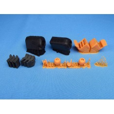 1/48 AH-64A/D Apache Engines for Hasegawa kits