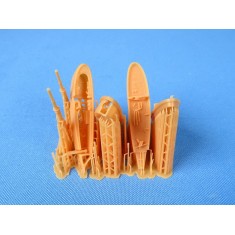 1/48 Douglas A-1 Skyraider Wing folded set for Tamiya kits