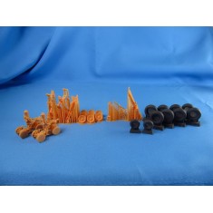 1/48 Rockwell B-1 Lancer Landing Gears for Revell kits