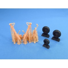 1/48 Lockheed Martin F-35A Lightning II Landing Gears for Tamiya kits