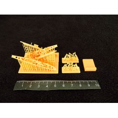 1/48 Blackburn Buccaneer S2C/D Wing Folded set for Airfix kits