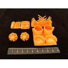 1/48 Gotha Go 244B Cowlings and Engines Gnome-Rhone 14M for ICM kits